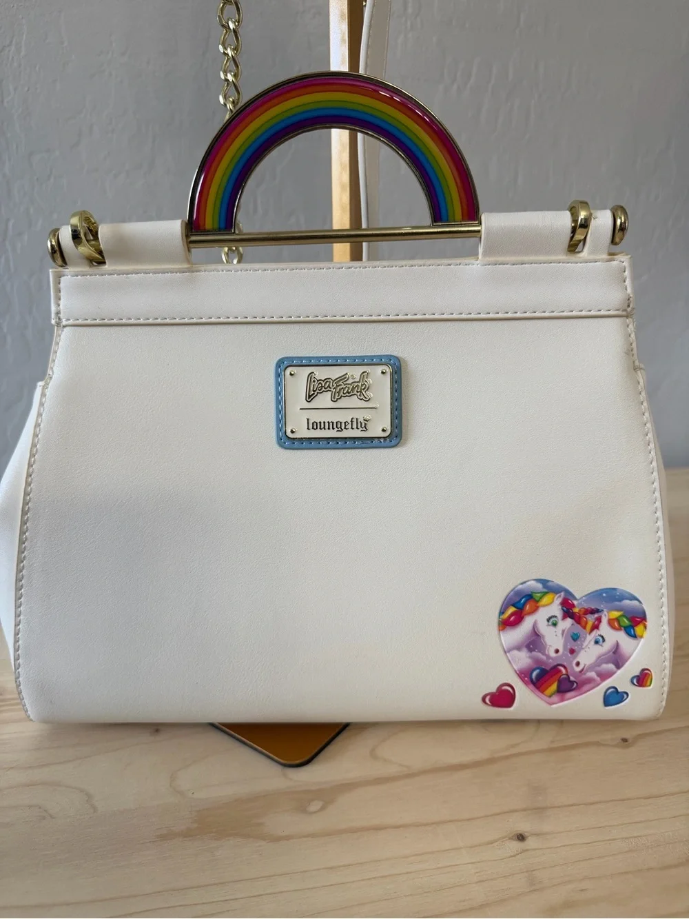 Loungefly Lisa Frank Markie Reflection Crossbody Bag